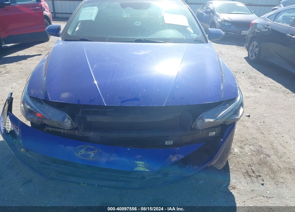 2021 HYUNDAI ELANTRA SEL VIN: KMHLN4AG8MU125792