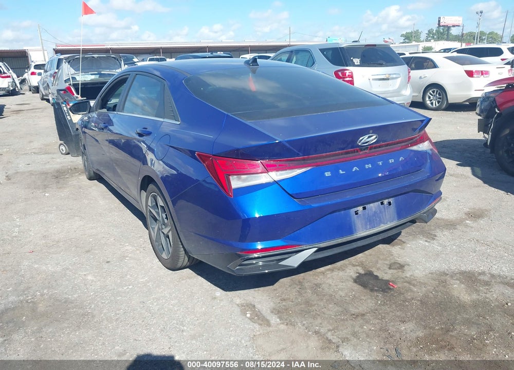 2021 HYUNDAI ELANTRA SEL VIN: KMHLN4AG8MU125792