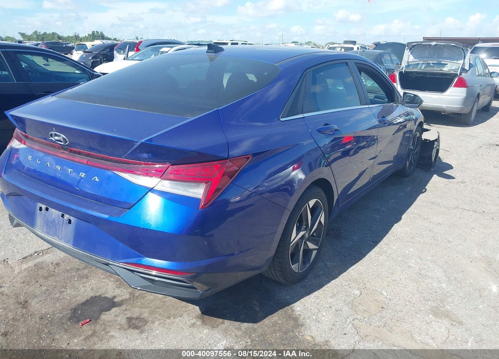2021 HYUNDAI ELANTRA SEL VIN: KMHLN4AG8MU125792