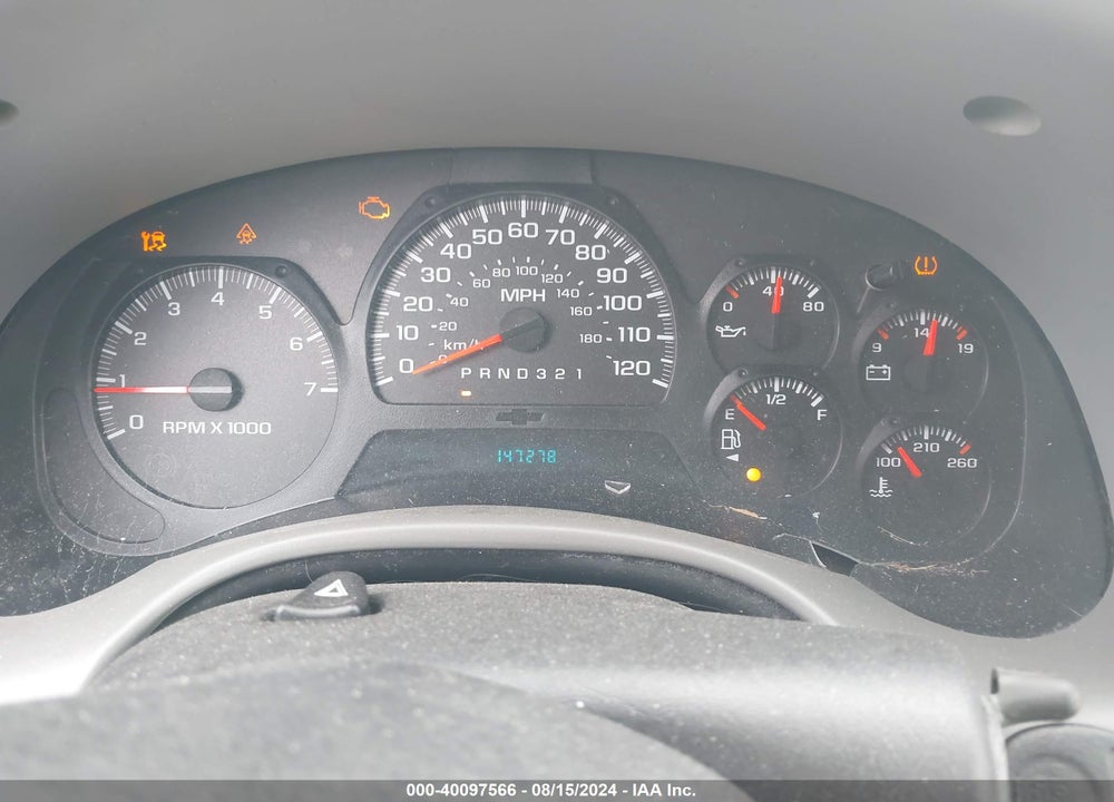 2007 CHEVROLET TRAILBLAZER LS VIN: 1GNDT13S372244324