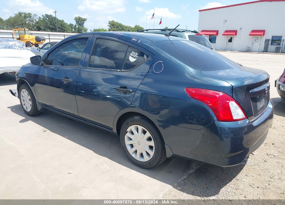 2016 NISSAN VERSA 1.6 S+ VIN: 3N1CN7AP0GL896805