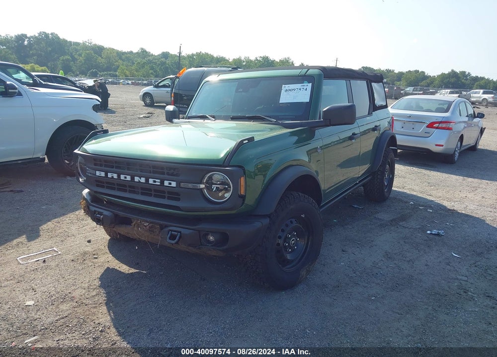 2022 FORD BRONCO BLACK DIAMOND VIN: 1FMEE5DH8NLB89910
