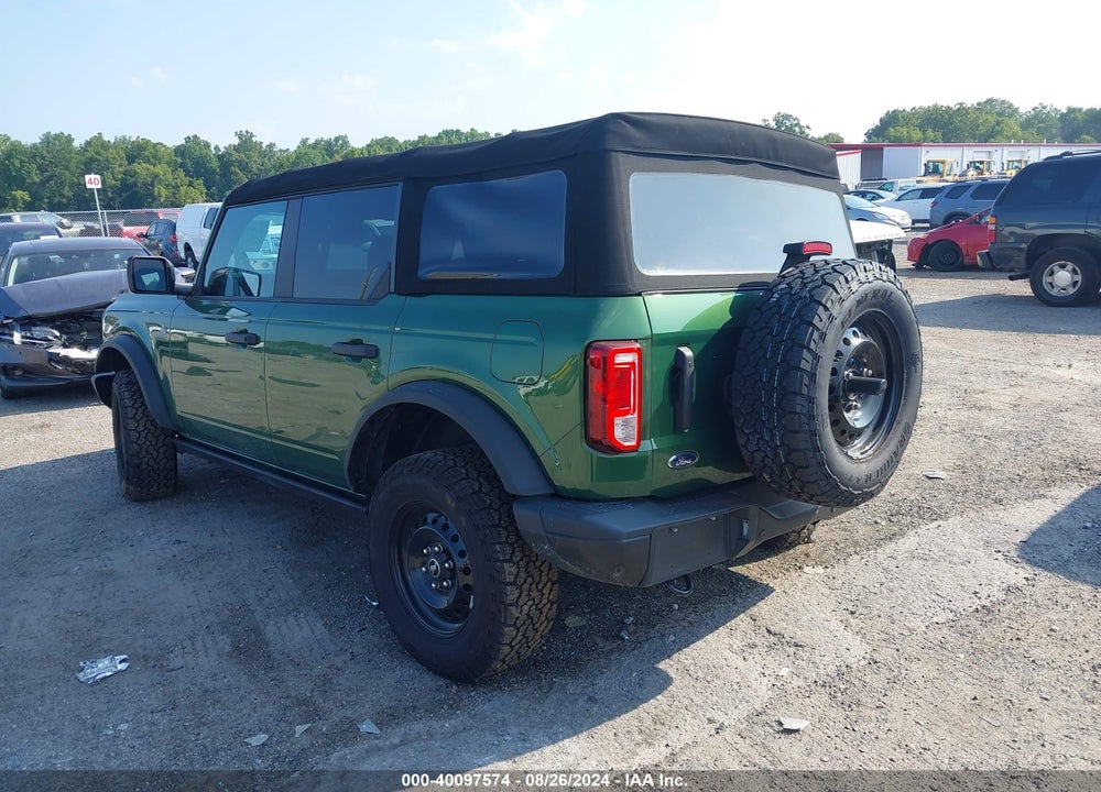 2022 FORD BRONCO BLACK DIAMOND VIN: 1FMEE5DH8NLB89910