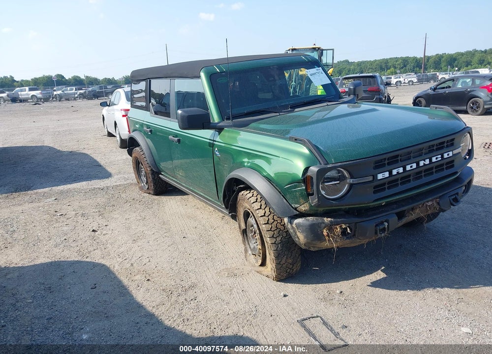 2022 FORD BRONCO BLACK DIAMOND VIN: 1FMEE5DH8NLB89910