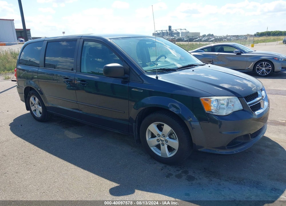 2013 DODGE GRAND CARAVAN SE VIN: 2C4RDGBG7DR710376