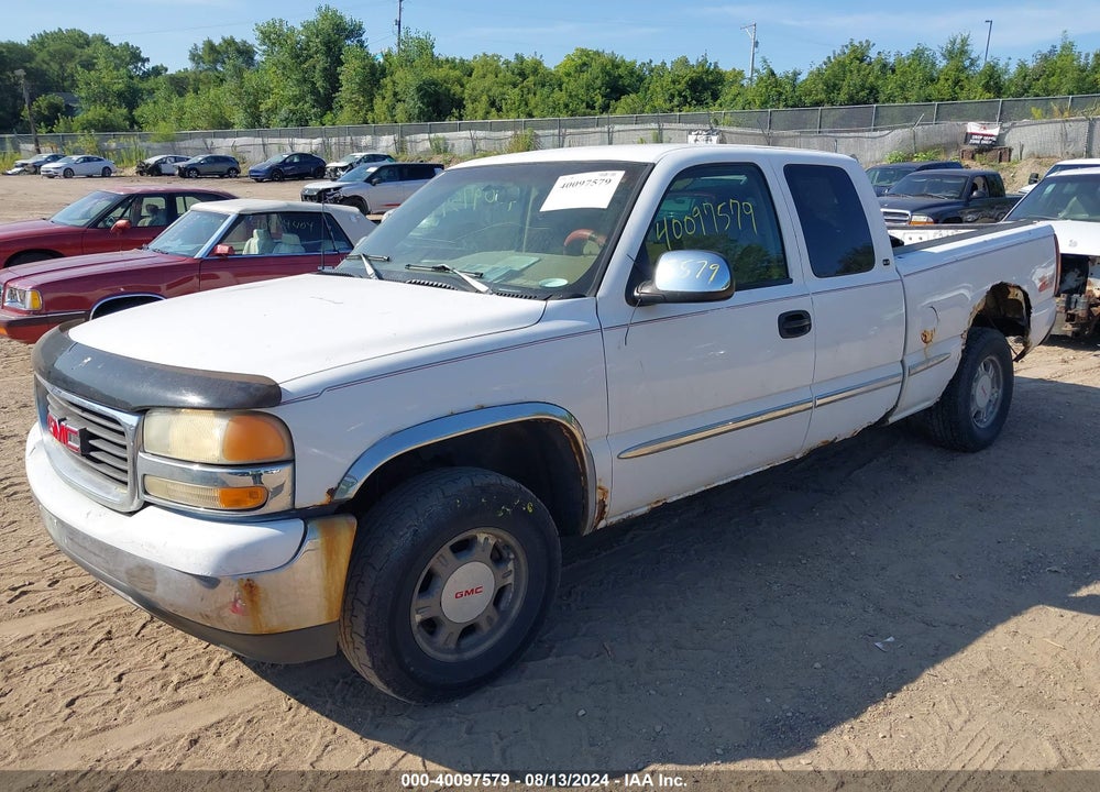 1999 GMC SIERRA 1500 SLE VIN: 2GTEK19T4X1532188