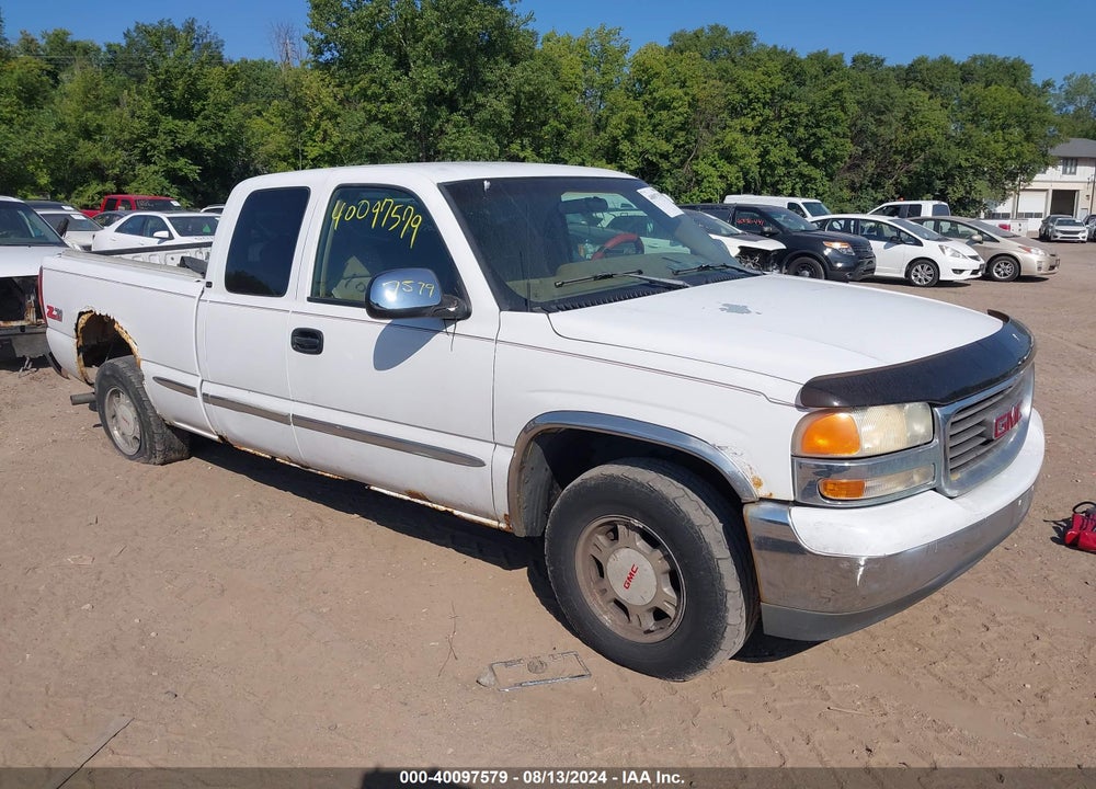 1999 GMC SIERRA 1500 SLE VIN: 2GTEK19T4X1532188