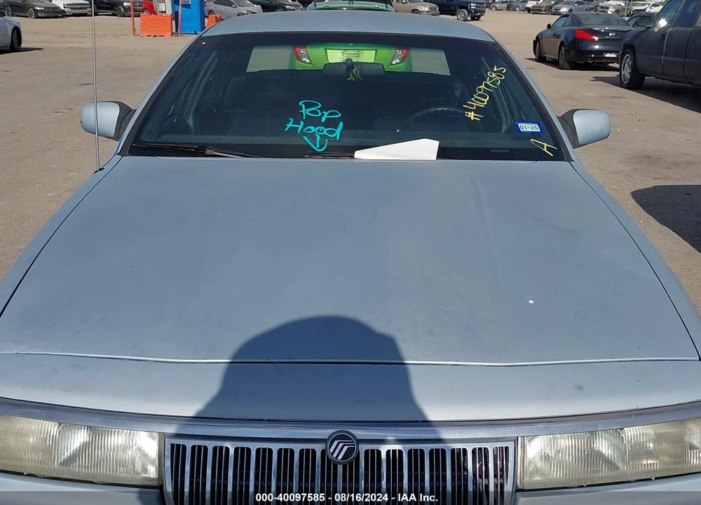 1992 MERCURY GRAND MARQUIS GS VIN: 2MECM74W8NX751525