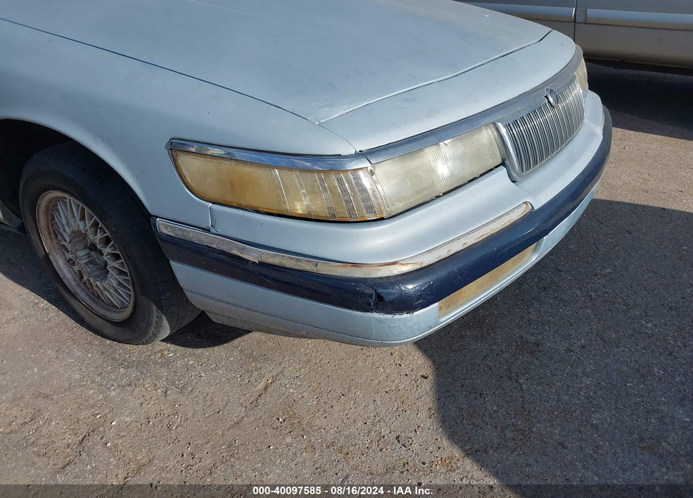 1992 MERCURY GRAND MARQUIS GS VIN: 2MECM74W8NX751525