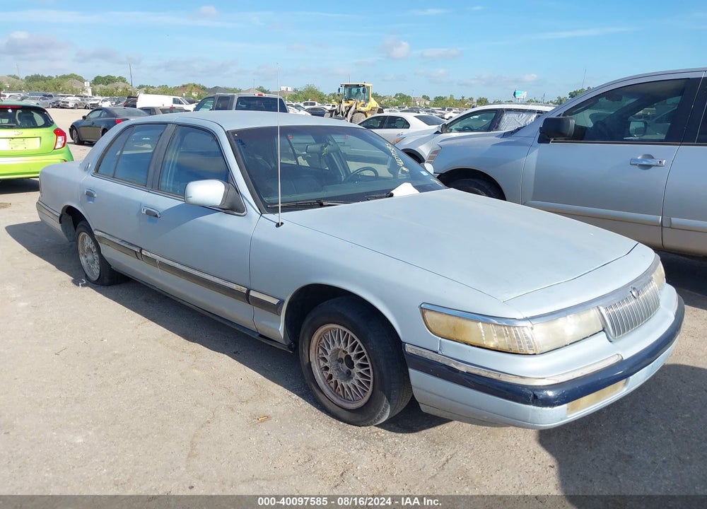 1992 MERCURY GRAND MARQUIS GS VIN: 2MECM74W8NX751525