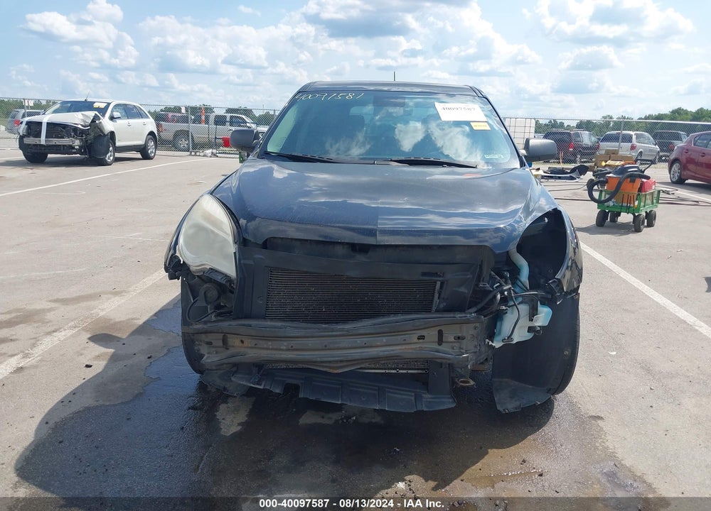 2013 CHEVROLET EQUINOX LS VIN: 2GNALBEK1D6314908