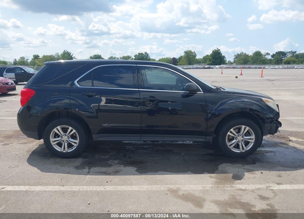 2013 CHEVROLET EQUINOX LS VIN: 2GNALBEK1D6314908