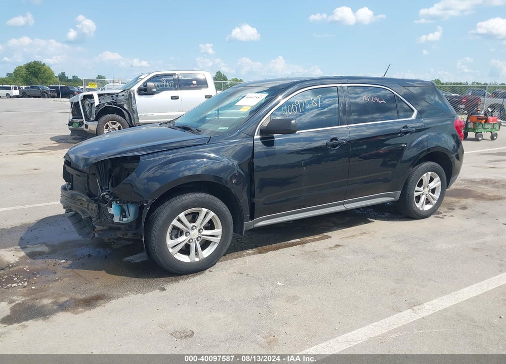 2013 CHEVROLET EQUINOX LS VIN: 2GNALBEK1D6314908