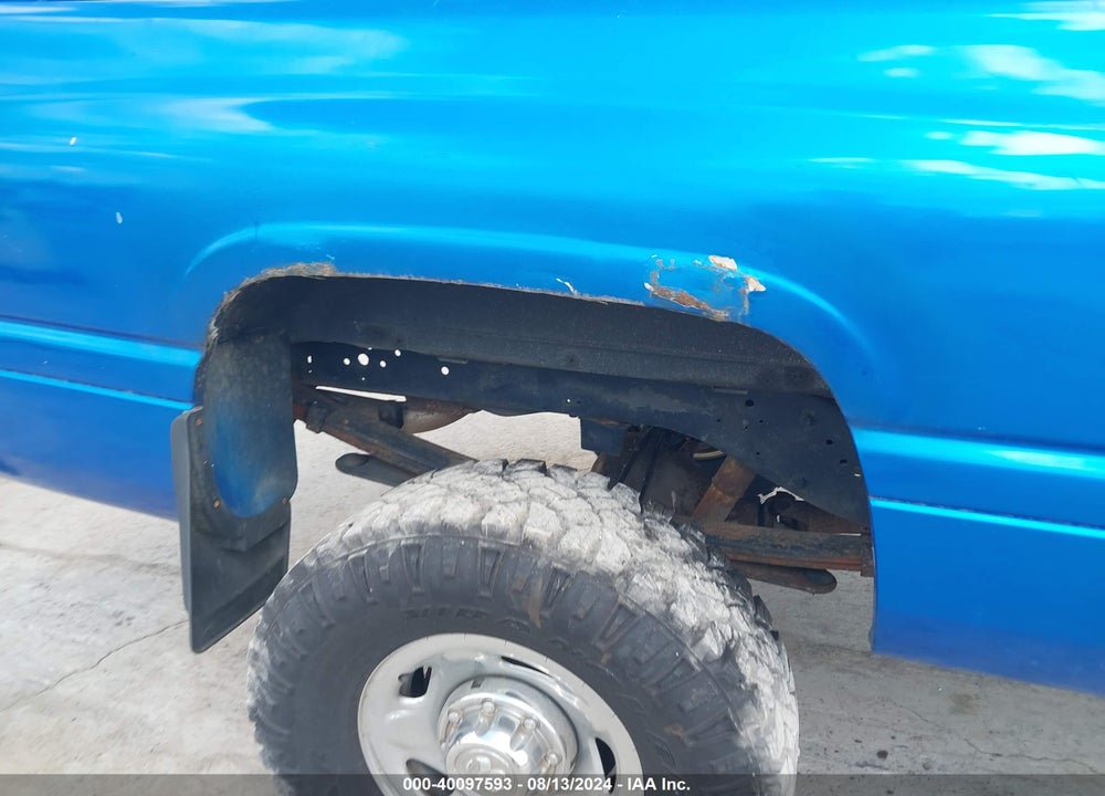 2000 DODGE RAM 2500 ST VIN: 3B7KF23Z5YG134877