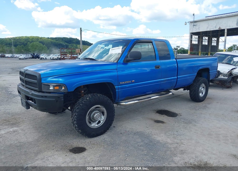 2000 DODGE RAM 2500 ST VIN: 3B7KF23Z5YG134877