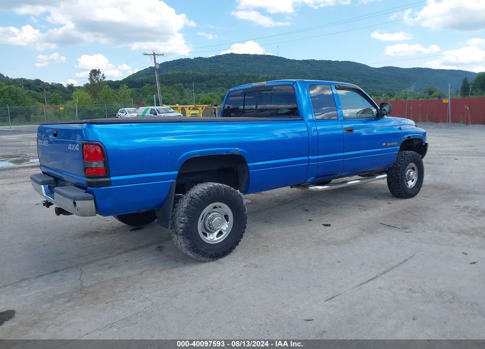 2000 DODGE RAM 2500 ST VIN: 3B7KF23Z5YG134877