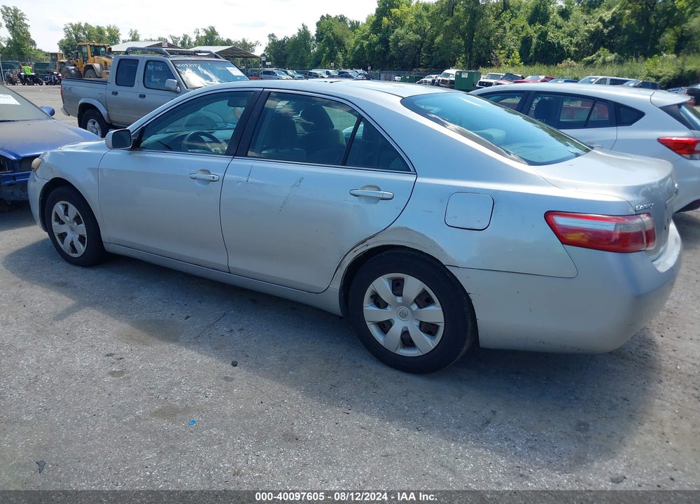 2007 TOYOTA CAMRY LE VIN: 4T1BE46K87U523386