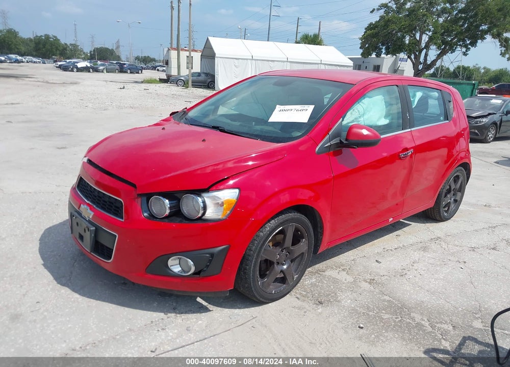 2013 CHEVROLET SONIC LTZ AUTO VIN: 1G1JE6SH7D4177535