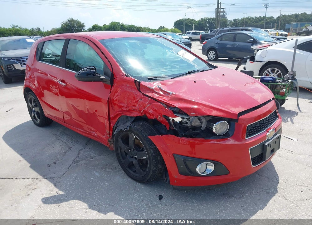 2013 CHEVROLET SONIC LTZ AUTO VIN: 1G1JE6SH7D4177535