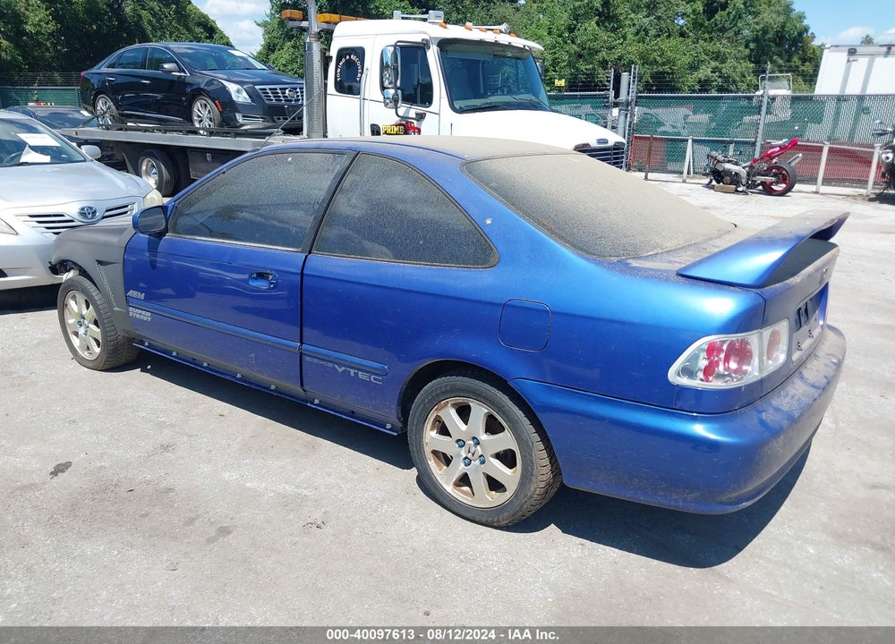 2000 HONDA CIVIC SI VIN: 1HGEM1159YL004585