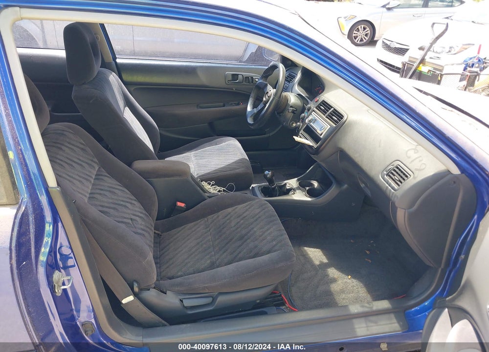 2000 HONDA CIVIC SI VIN: 1HGEM1159YL004585