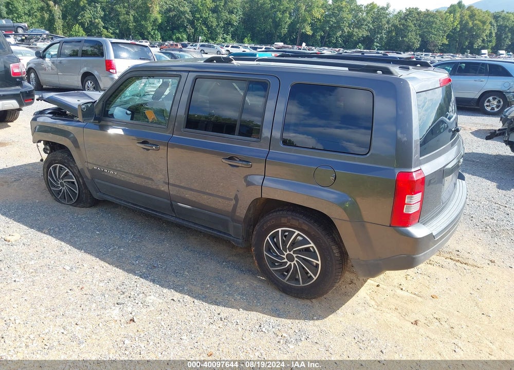 2015 JEEP PATRIOT SPORT VIN: 1C4NJPBA3FD402596