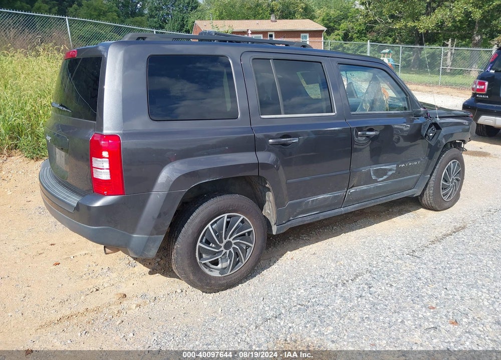 2015 JEEP PATRIOT SPORT VIN: 1C4NJPBA3FD402596