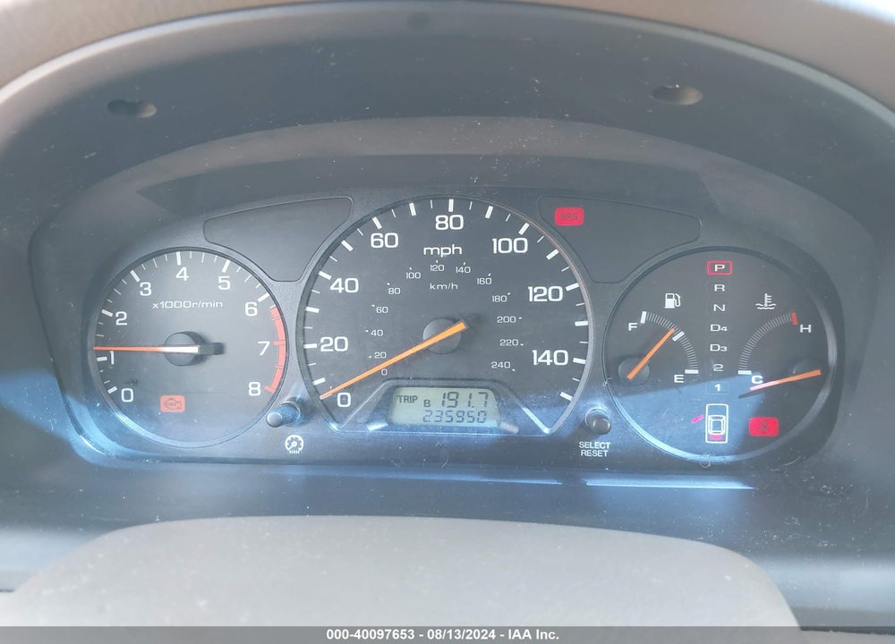 2000 HONDA ACCORD 2.3 LX VIN: 1HGCG5644YA133416