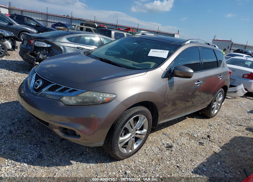 2011 NISSAN MURANO LE VIN: JN8AZ1MU5BW056159