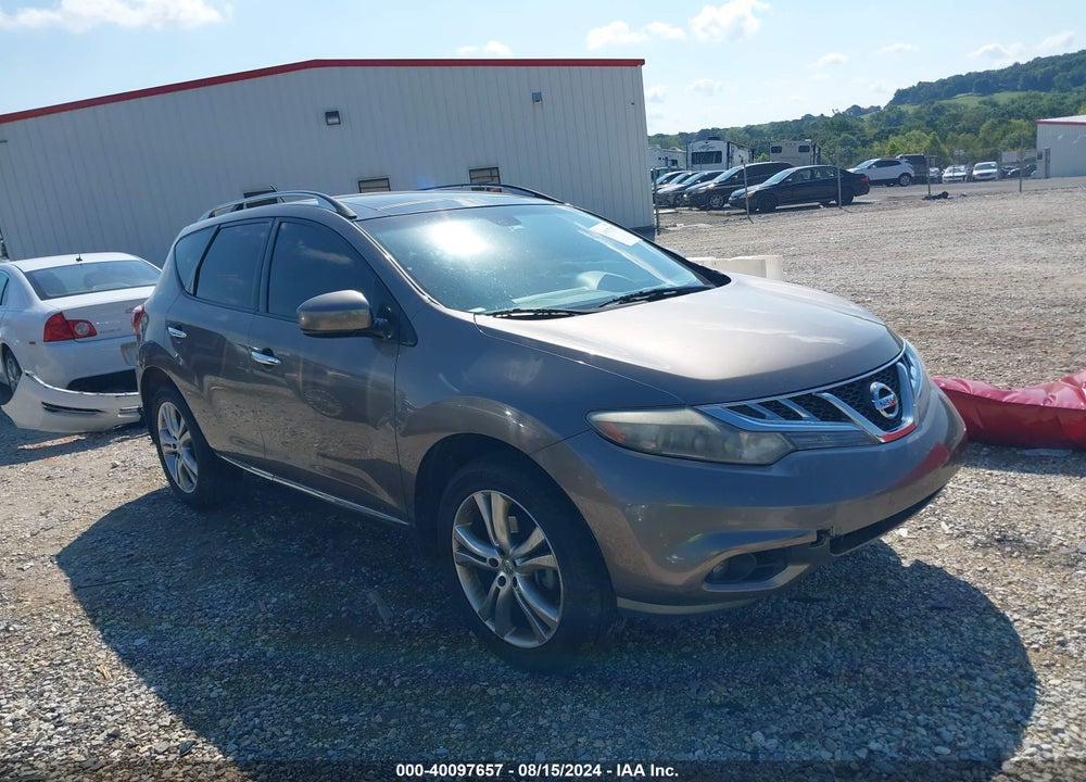 2011 NISSAN MURANO LE VIN: JN8AZ1MU5BW056159