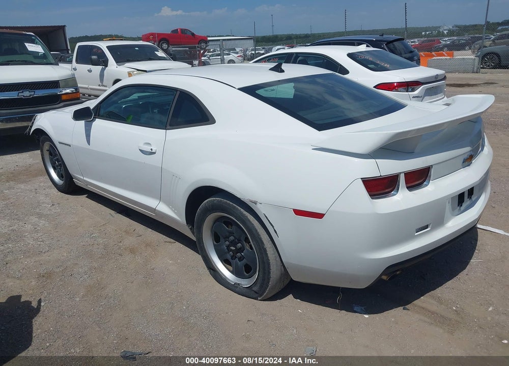 2012 CHEVROLET CAMARO 2LS VIN: 2G1FA1E36C9206071