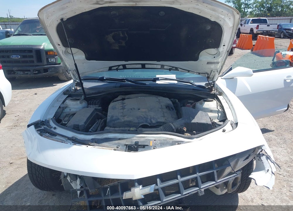 2012 CHEVROLET CAMARO 2LS VIN: 2G1FA1E36C9206071