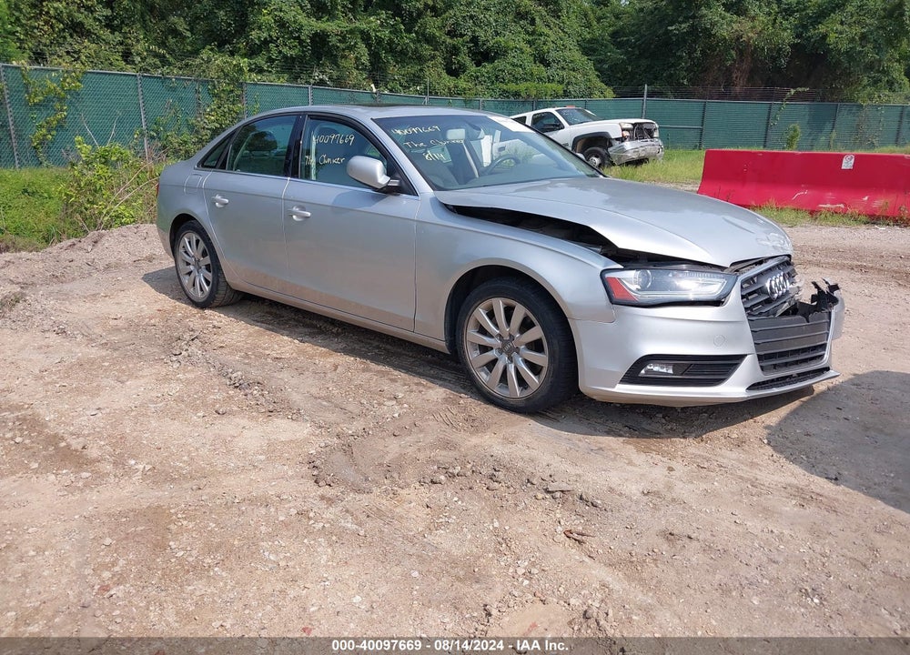 2013 AUDI A4 2.0T PREMIUM VIN: WAUAFAFL4DN021093