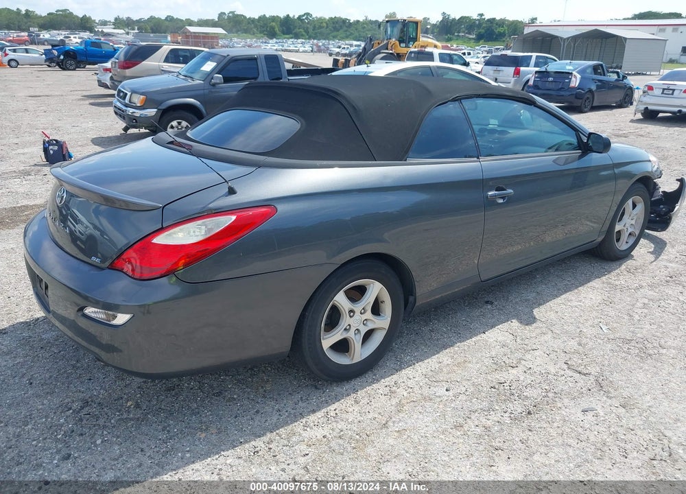 2007 TOYOTA CAMRY SOLARA VIN: 4T1FA38P87U109606