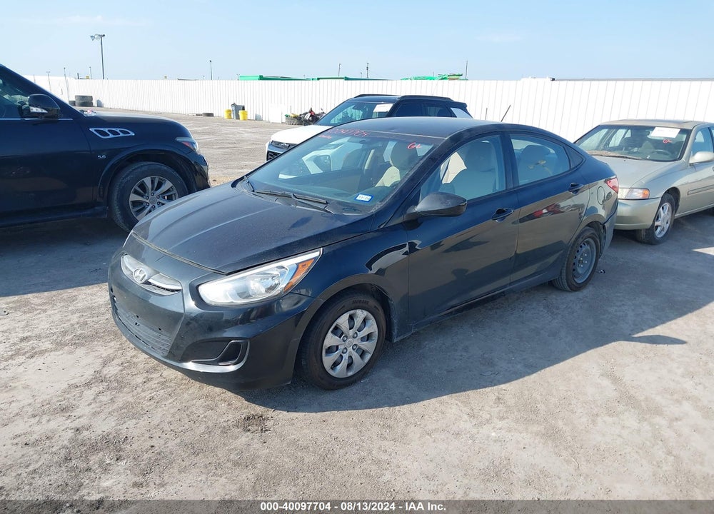 2017 HYUNDAI ACCENT SE VIN: KMHCT4AEXHU323428
