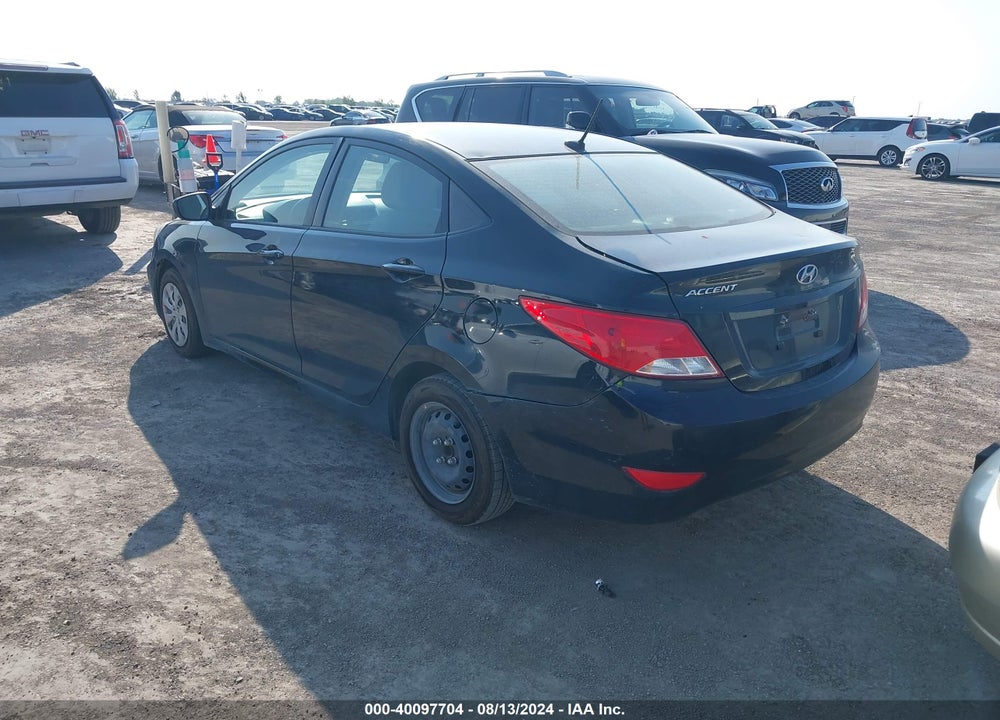 2017 HYUNDAI ACCENT SE VIN: KMHCT4AEXHU323428