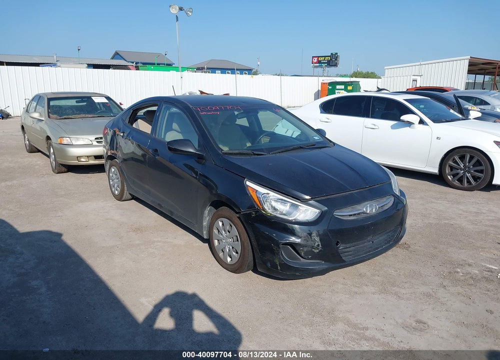 2017 HYUNDAI ACCENT SE VIN: KMHCT4AEXHU323428
