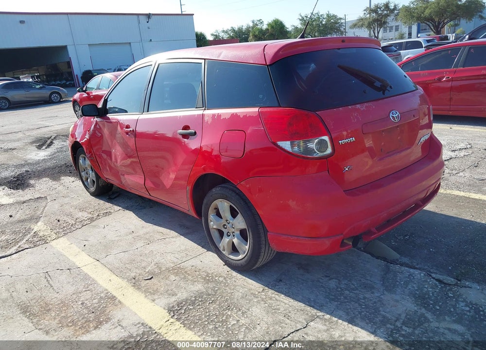 2005 TOYOTA MATRIX VIN: 2T1KR32E15C411929