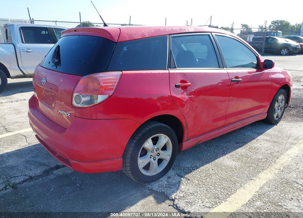 2005 TOYOTA MATRIX VIN: 2T1KR32E15C411929