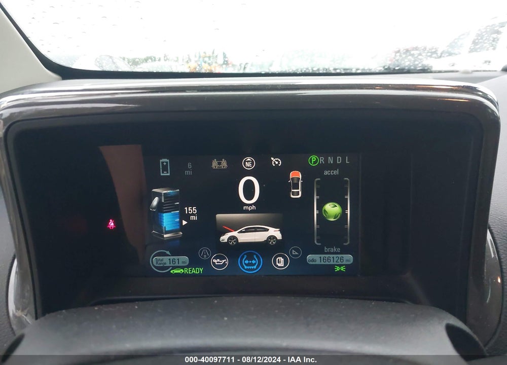 2012 CHEVROLET VOLT VIN: 1G1RD6E4XCU116077