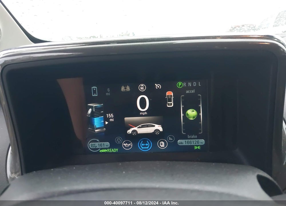 2012 CHEVROLET VOLT VIN: 1G1RD6E4XCU116077