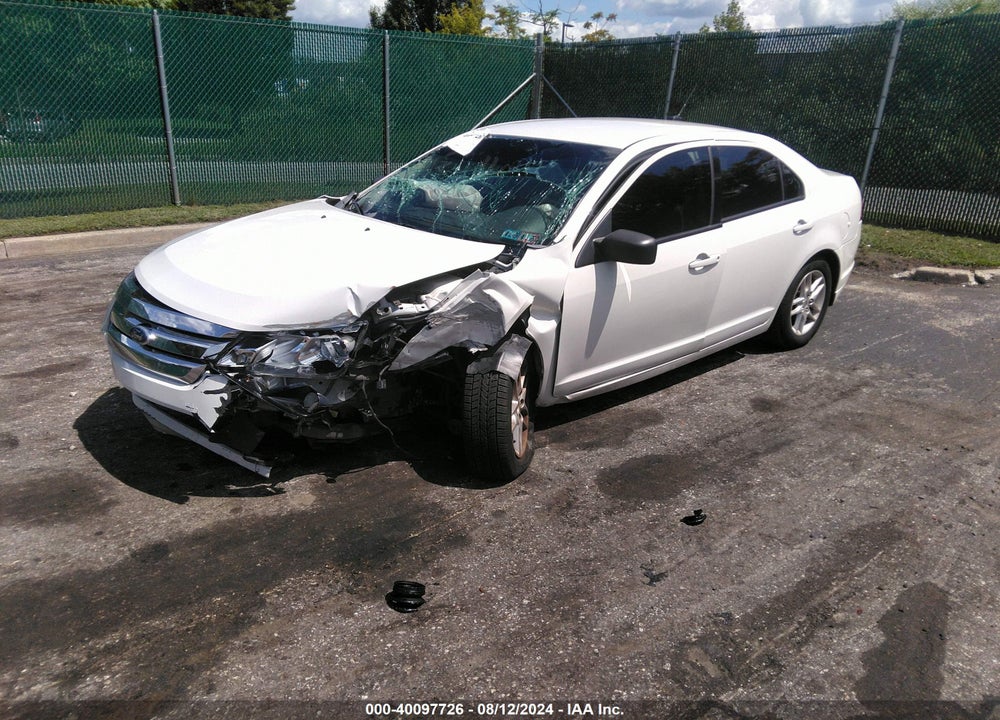 2011 FORD FUSION S VIN: 3FAHP0GA6BR240000