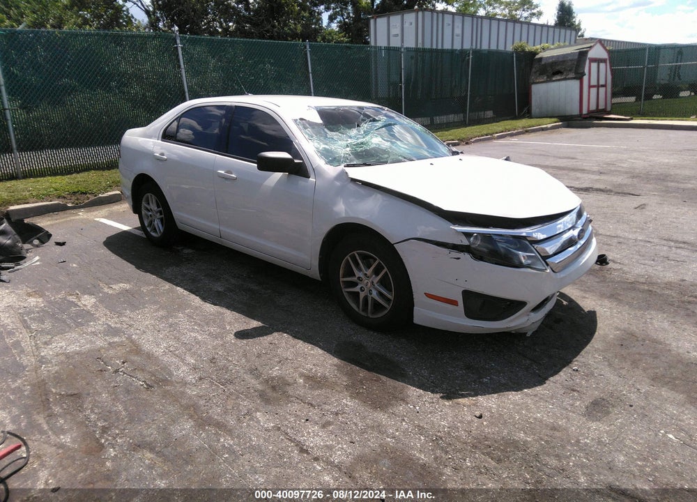 2011 FORD FUSION S VIN: 3FAHP0GA6BR240000