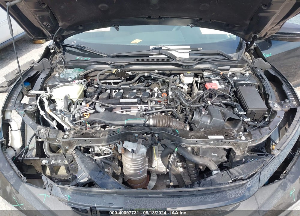 2019 HONDA CIVIC EX VIN: 19XFC1F39KE020220