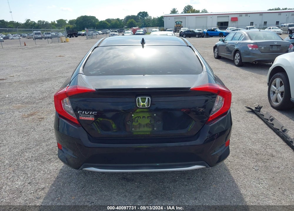 2019 HONDA CIVIC EX VIN: 19XFC1F39KE020220