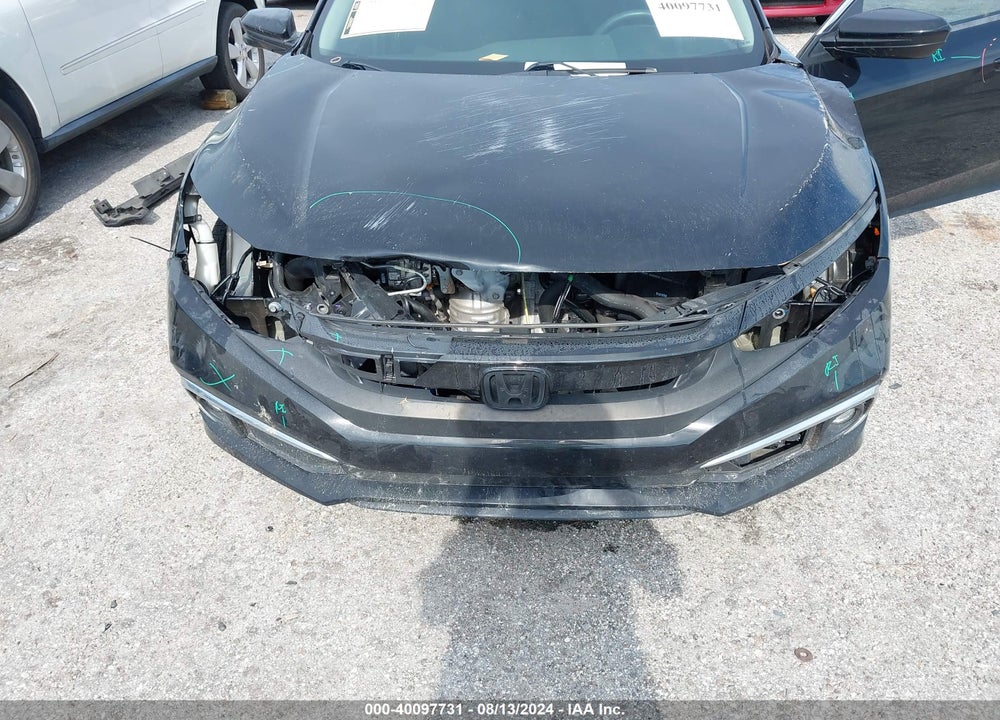 2019 HONDA CIVIC EX VIN: 19XFC1F39KE020220