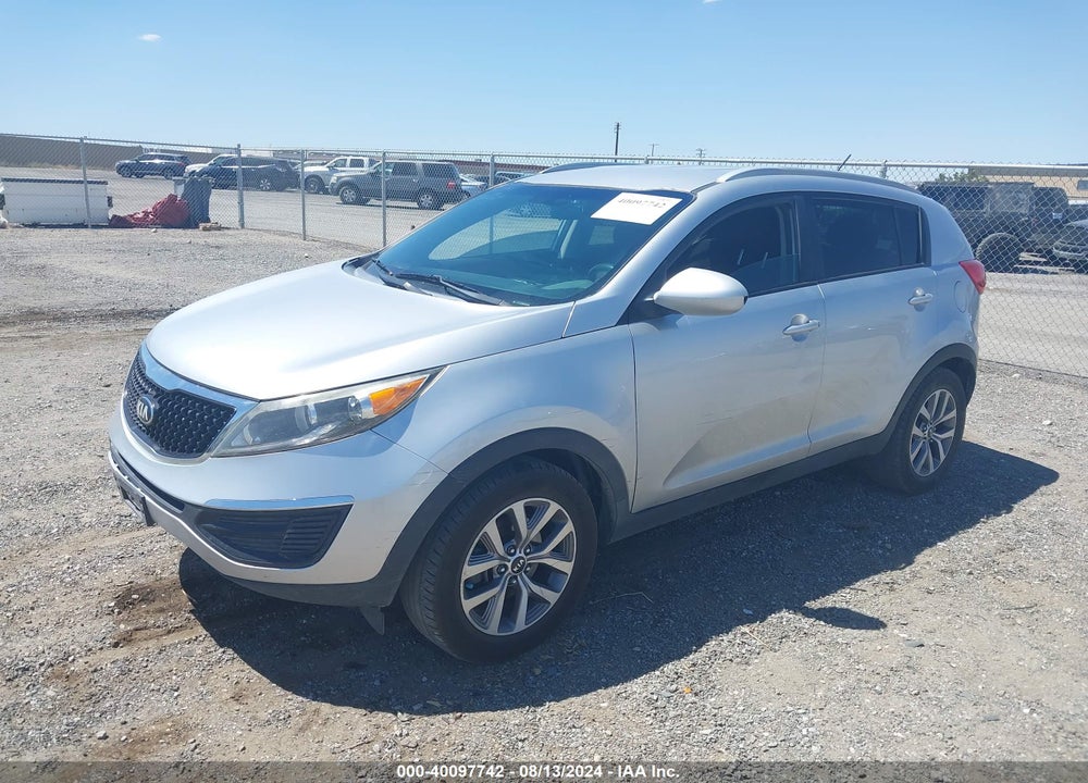 2016 KIA SPORTAGE LX VIN: KNDPB3AC9G7844820
