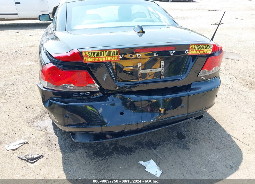 2009 VOLVO C70 T5 VIN: YV1MC67279J077758