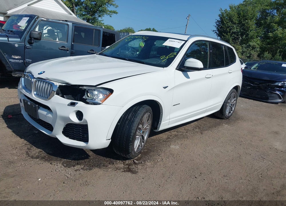 2016 BMW X3 XDRIVE28I VIN: 5UXWX9C59G0D84647