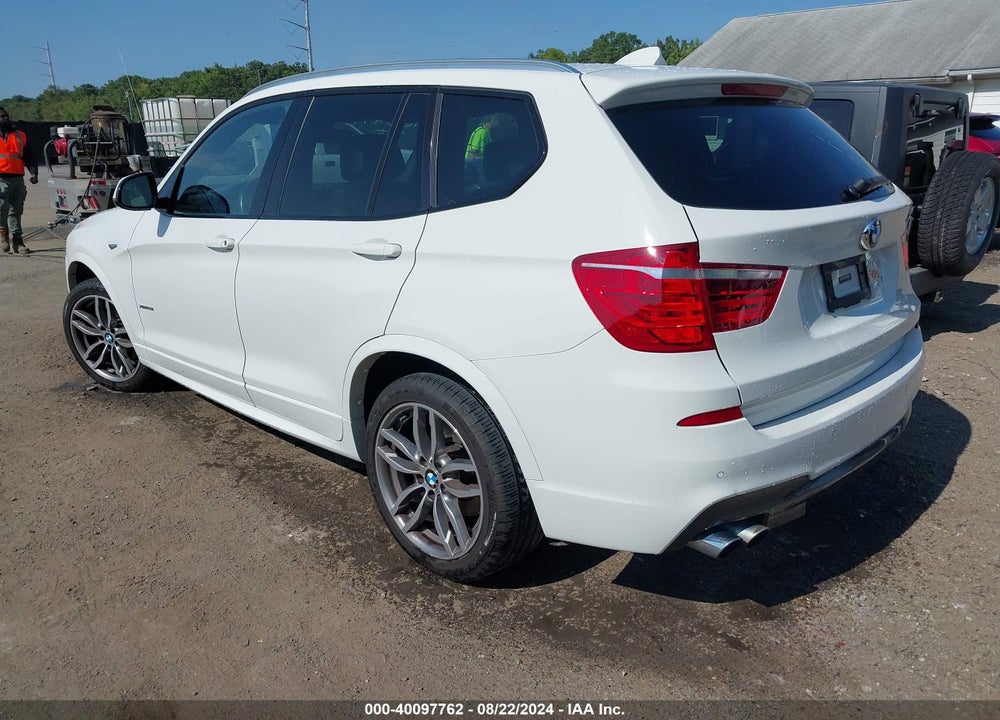 2016 BMW X3 XDRIVE28I VIN: 5UXWX9C59G0D84647